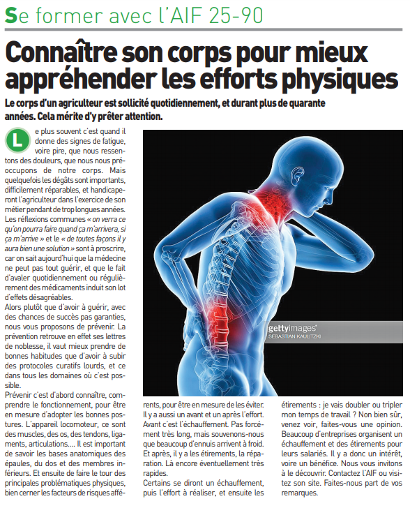 Connaître son corps