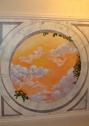 painting on ceiling