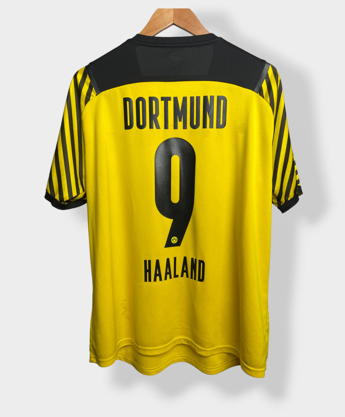 Puma Borussia Dortmund 21/22 Home Jersey - Haaland #9 - XL - USED: Excellent 