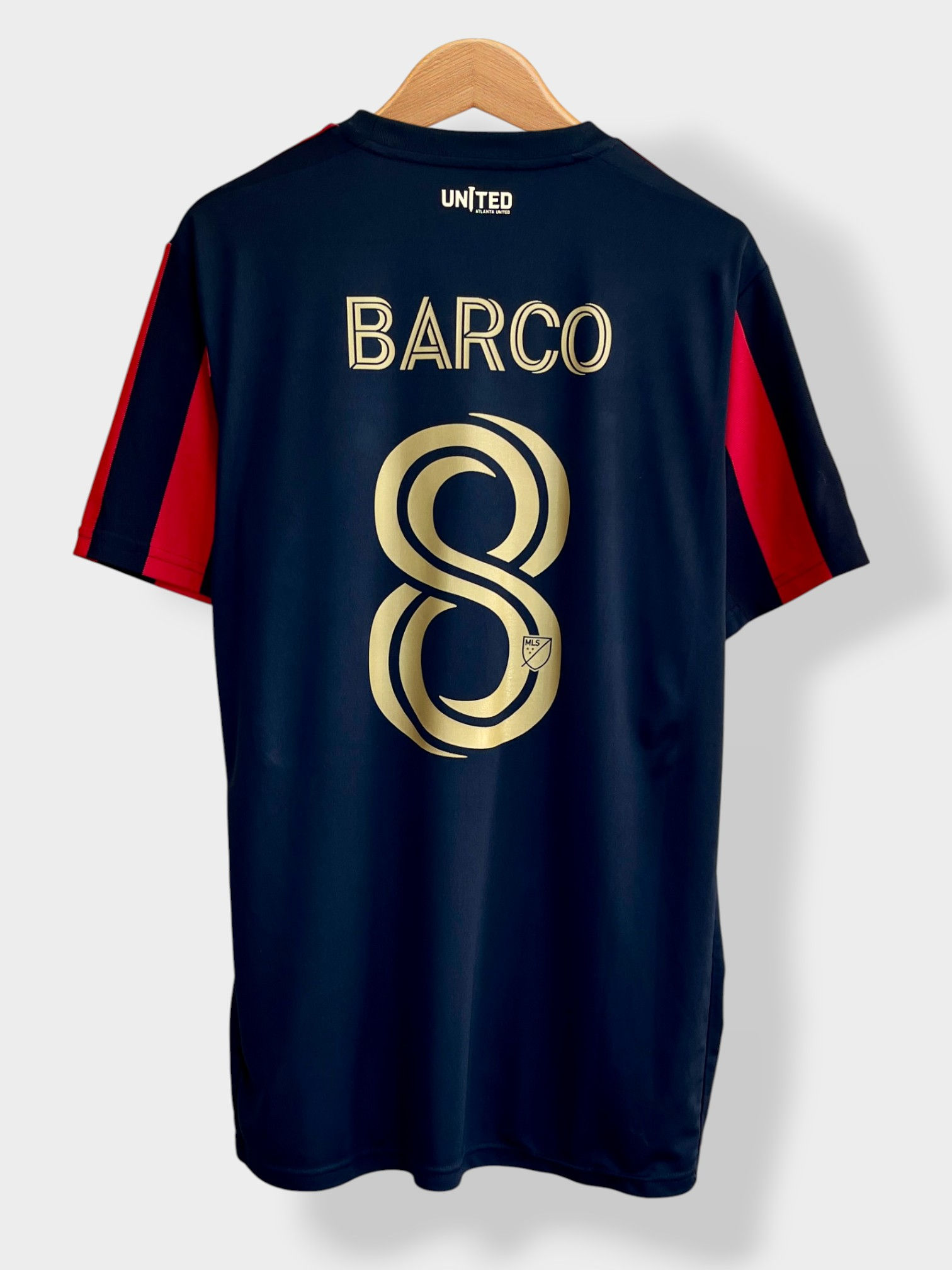 adidas Atlanta United 19/20 Home Jersey - Barco #8 - L - USED: Very Good