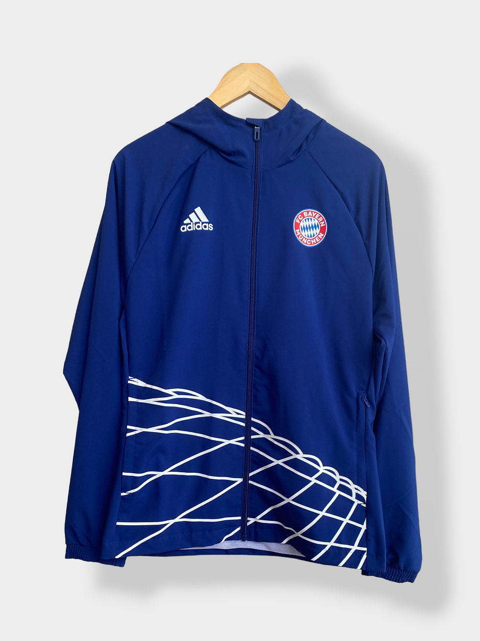 adidas Bayern Munich Graphic Windbreaker - S - BNWT