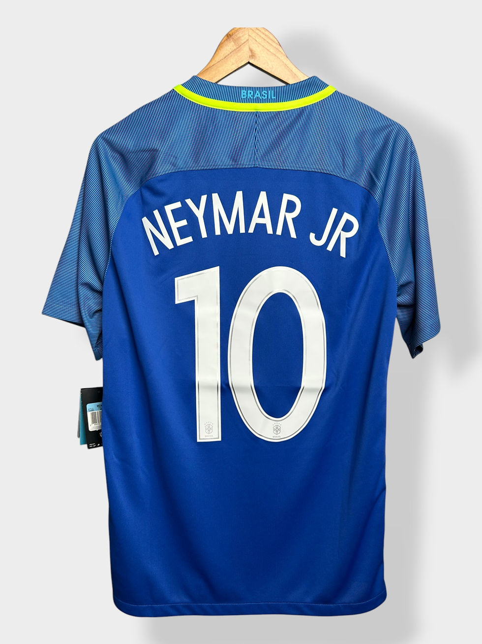 Nike Brazil 2016 Away Jersey - Neymar JR #10 - M - BNWT