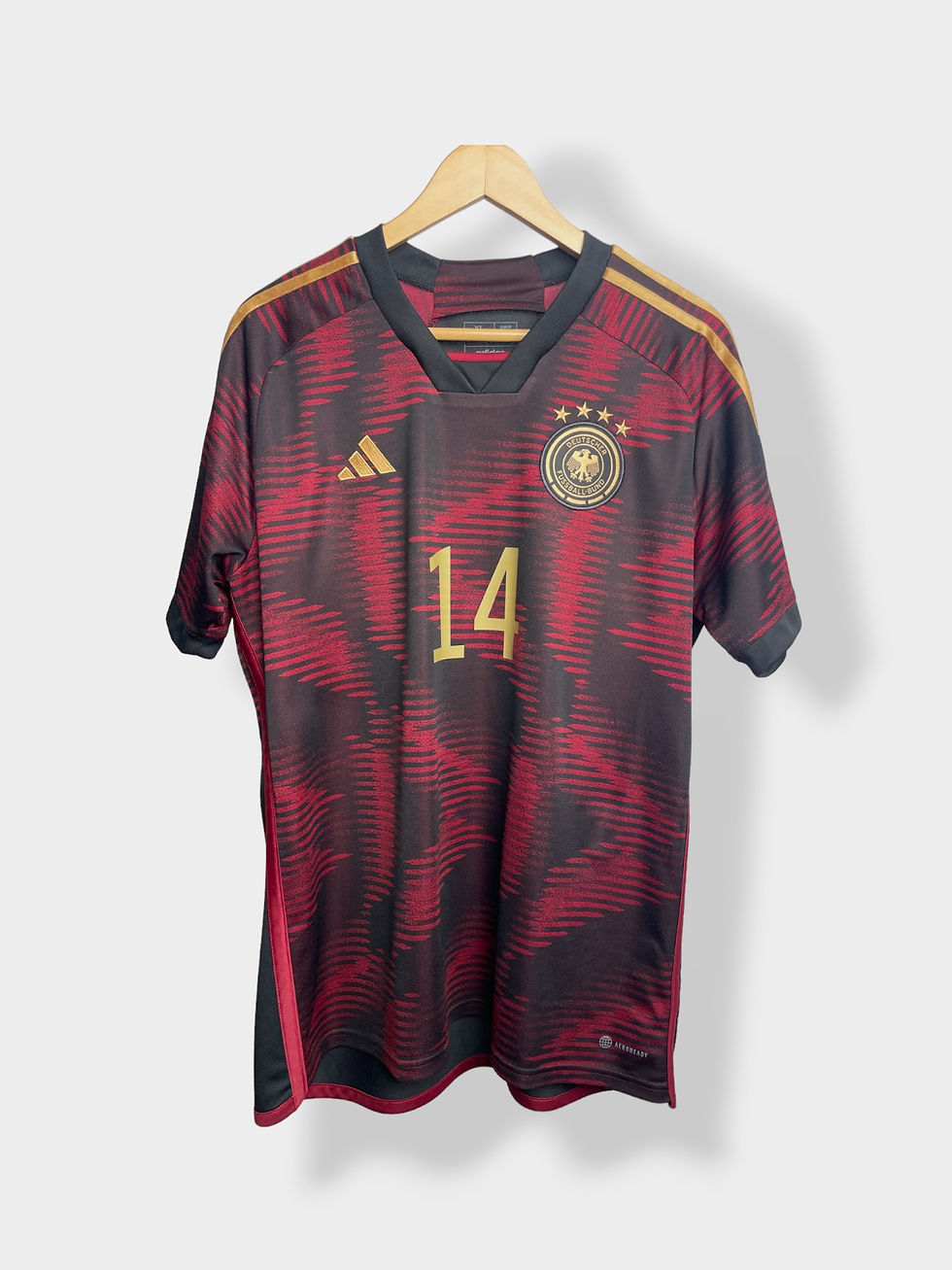 Thumbnail: adidas Germany 22/23 Away Jersey - Musiala #14 - XL - USED: Excellent