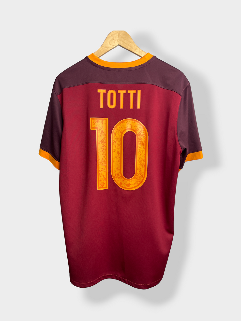 Nike AS Roma 15/16 Home Jersey - Totti #10 - L - USED: Excellent