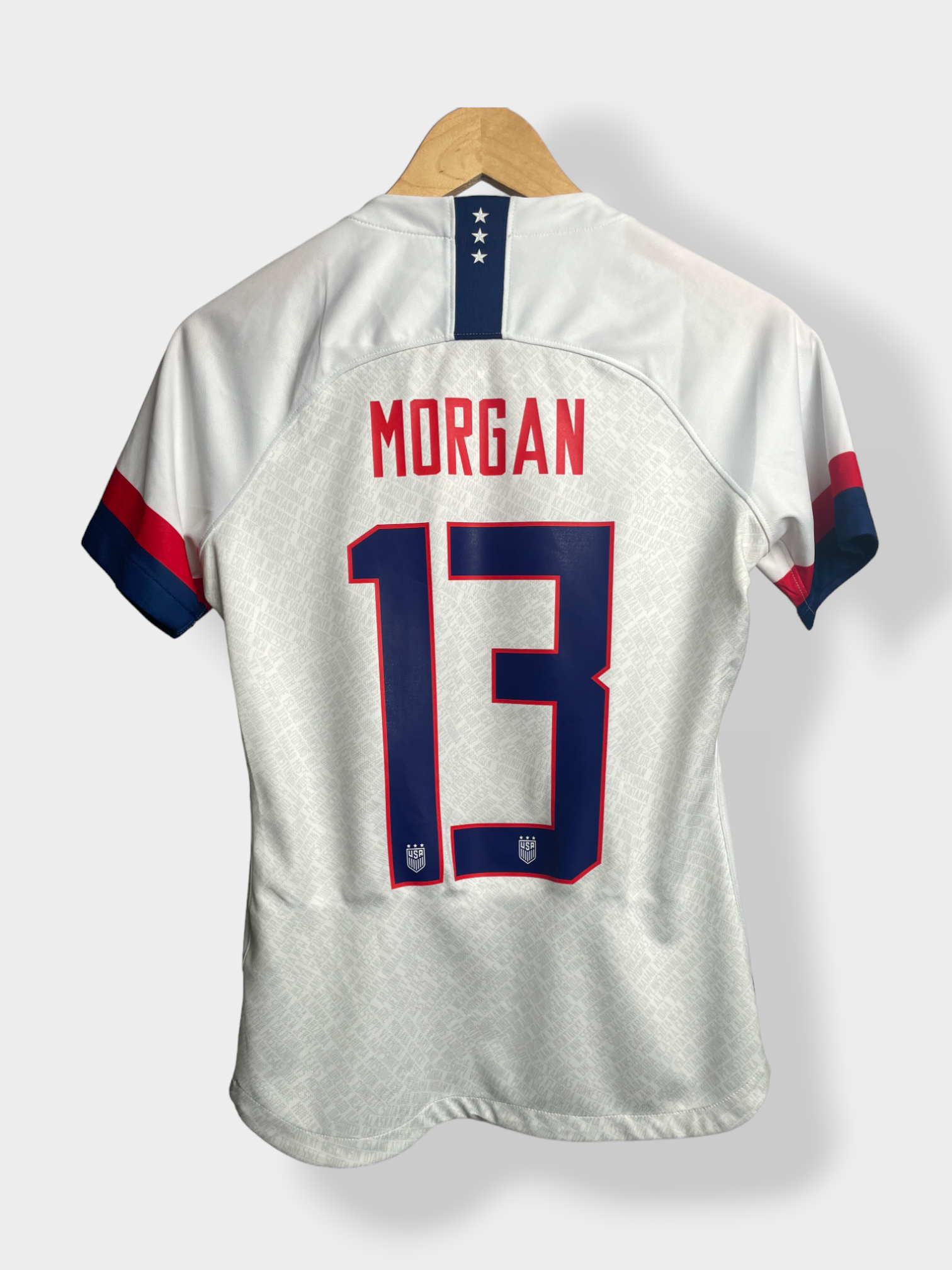 Nike USA 2019 Home Women’s Jersey - Morgan #13 - S - USED: Good