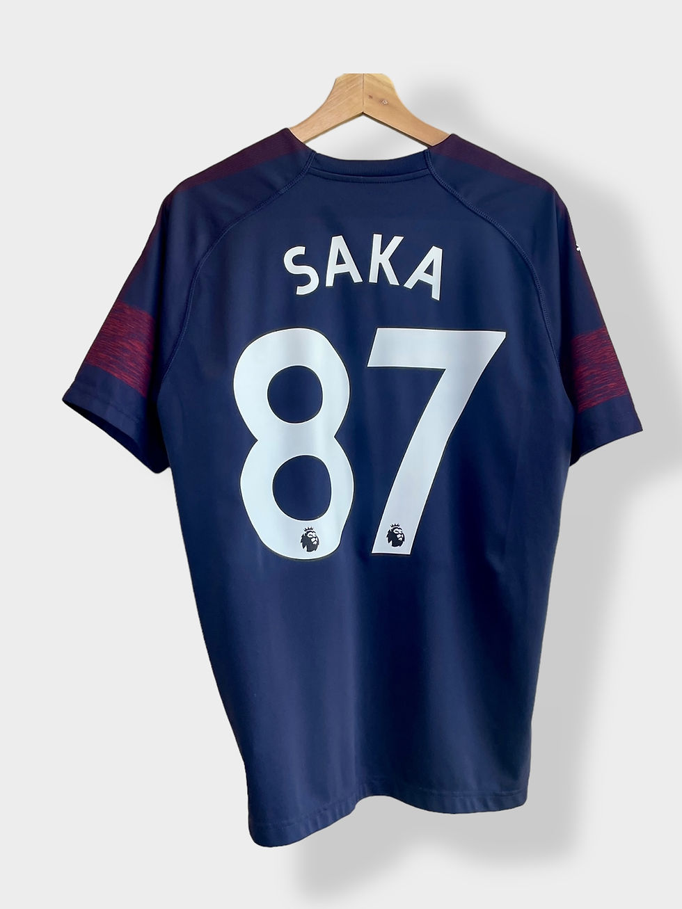 Thumbnail: Puma Arsenal 18/19 Away Jersey - Saka #87 - L - USED: Excellent 