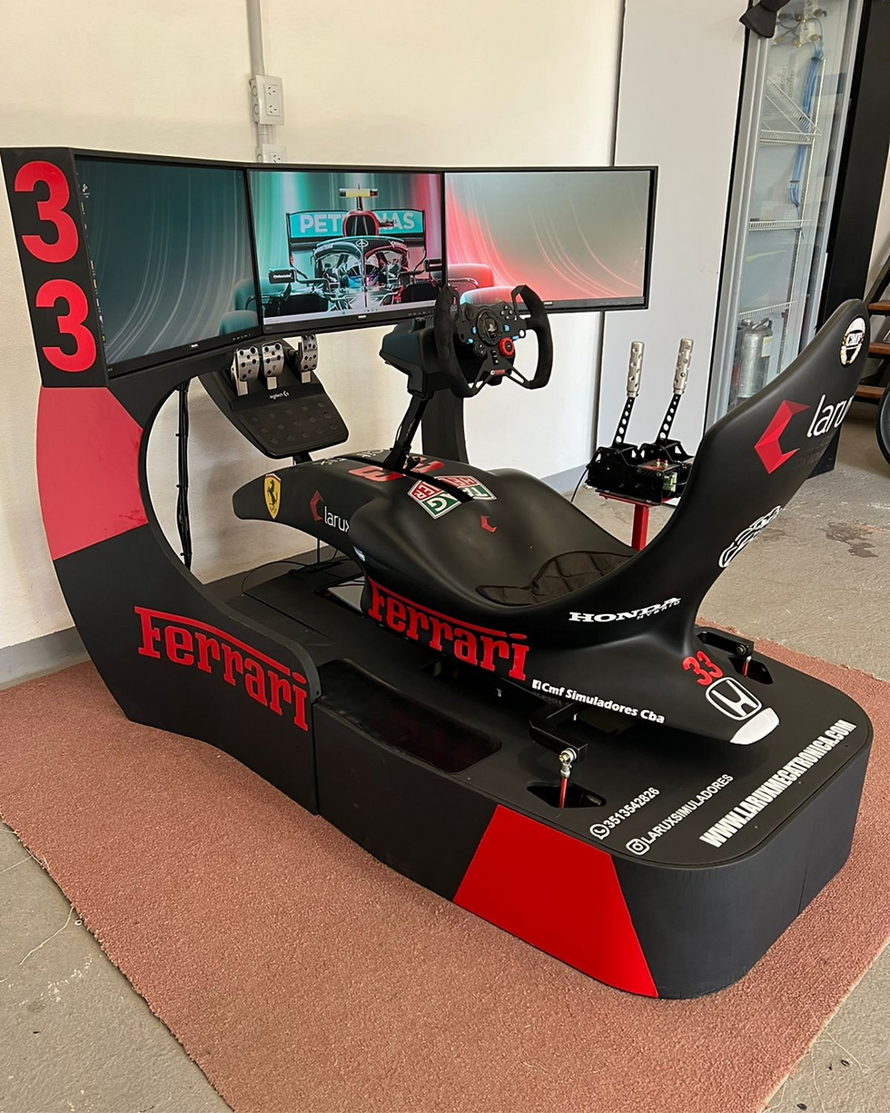 Miniatura: Simulador 3DOF - F1 - 3TV LX-RCE-3D-LG-V7