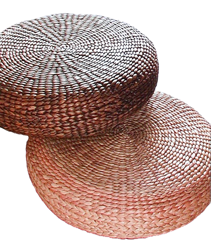 natural fiber cushion,water lily,bali,indonesie