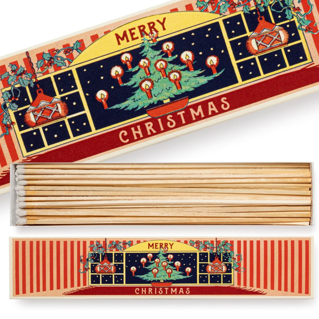 Christmas Window Long Matches