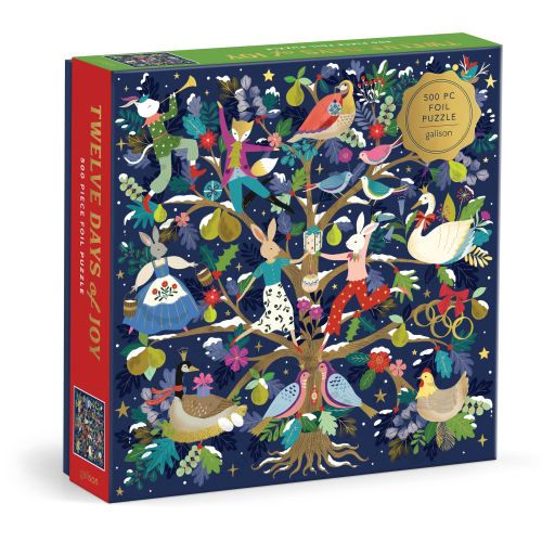 12 Days of Joy Jigsaw Puzzle 500 piece