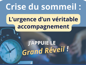 Crise du sommeil : Manifeste Institut SOMNA et mouvement Le Grand Réveil