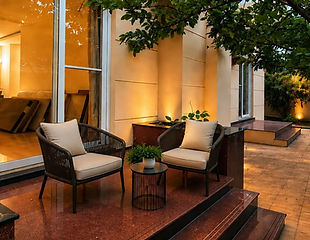 Bengaluru Old Age Home Patio Seating Area