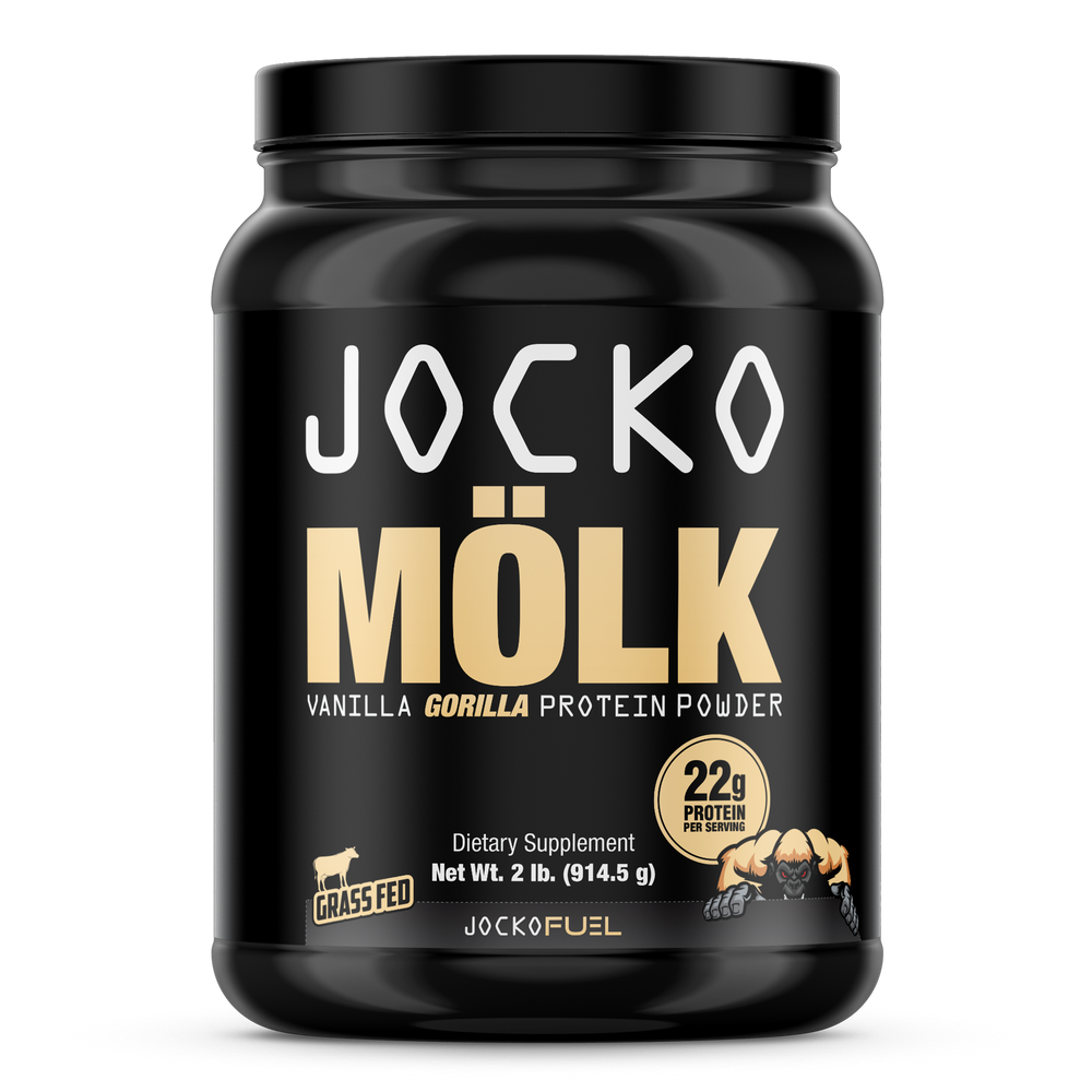 jug of jocko molk vanilla flavor