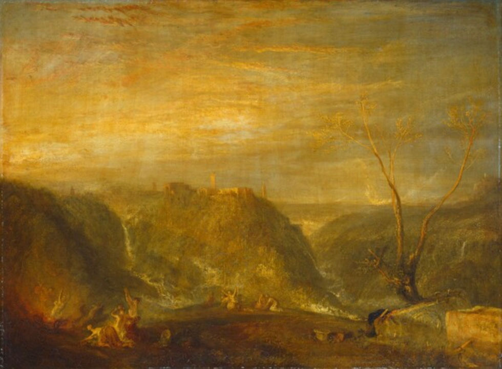 Joseph Mallord William Turner, The Rape of Proserpine, 1839, oil on canvas, 36-7/16 x 38-11/16"