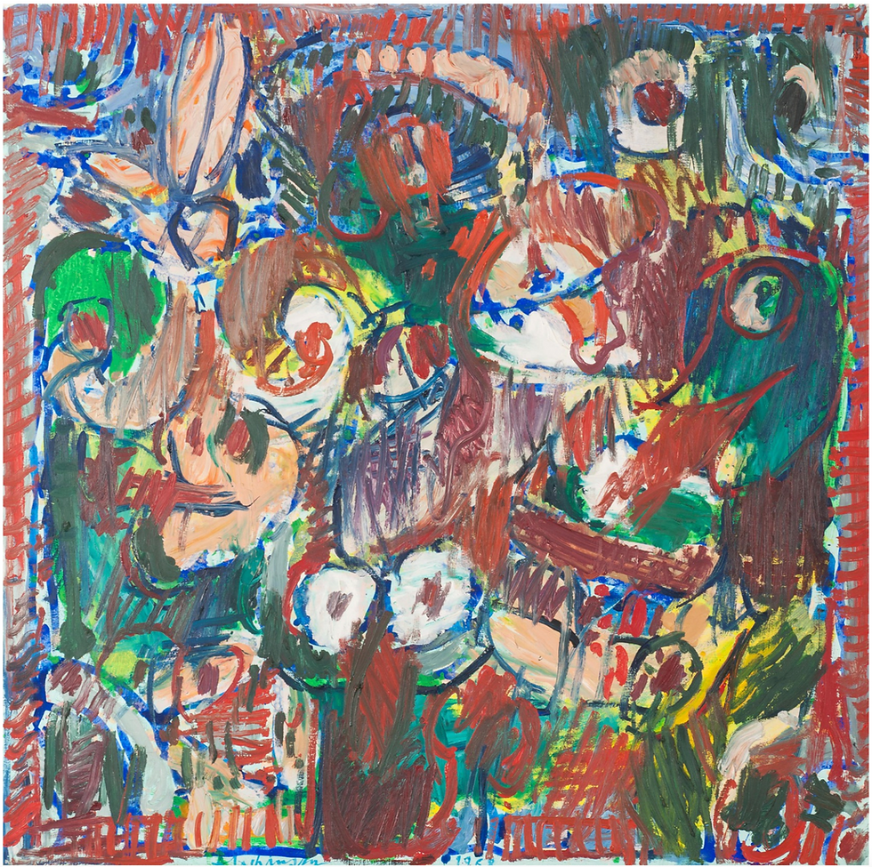 Pierre Alechinsky, Savage State, 1968