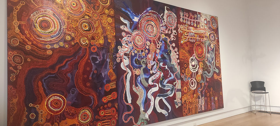 Synthetic Polymer Paint on Linen