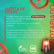 🚨 Alerta de Golpe: Falso funcionário do e-Notariado 🚨