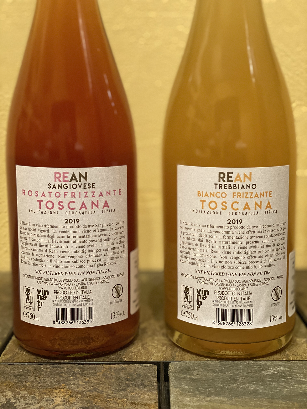 サムネイル： リアン　オレンジ／ロザートの微発泡2本セット