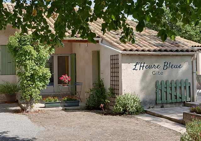 Accueil L Heure Bleue Gite Cottage Drome Provence Dieulefit