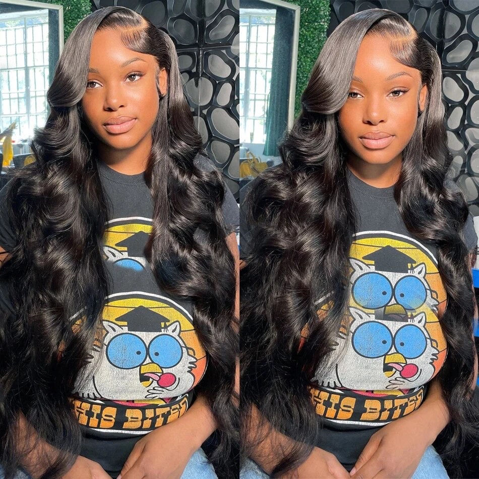 Thumbnail: 12A Brazilian Body Wave Hair Bundles Natural Color 100% Virgin Human - Lavish Lace Wigs