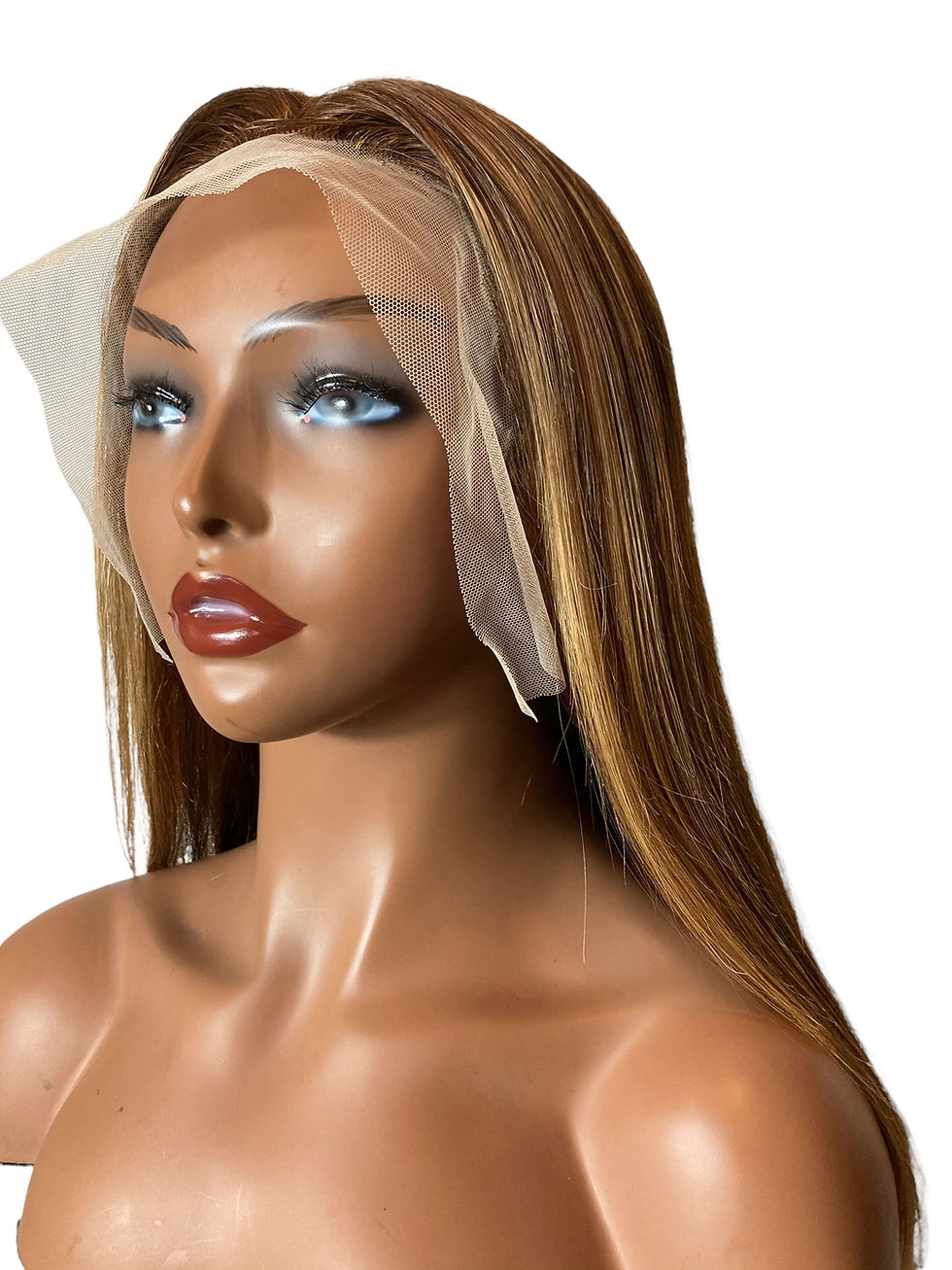 Thumbnail: Copy of Curly Lace Front Wig Human Hair 