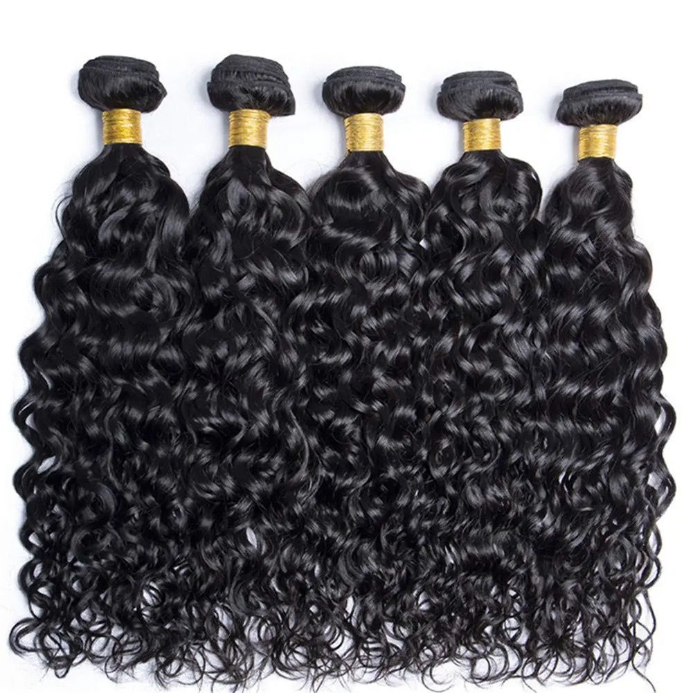 Peruvian Water Wave Human Hair Bundles