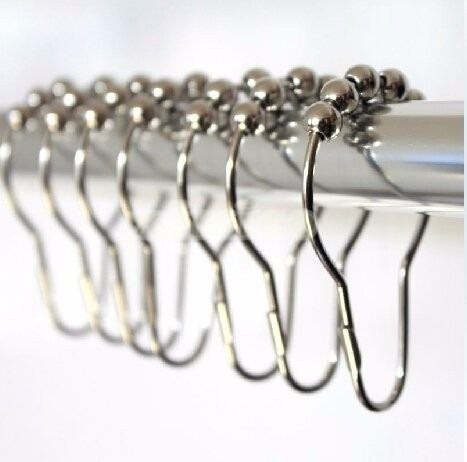 Ganchos de baño en acero | Hiper Blanco