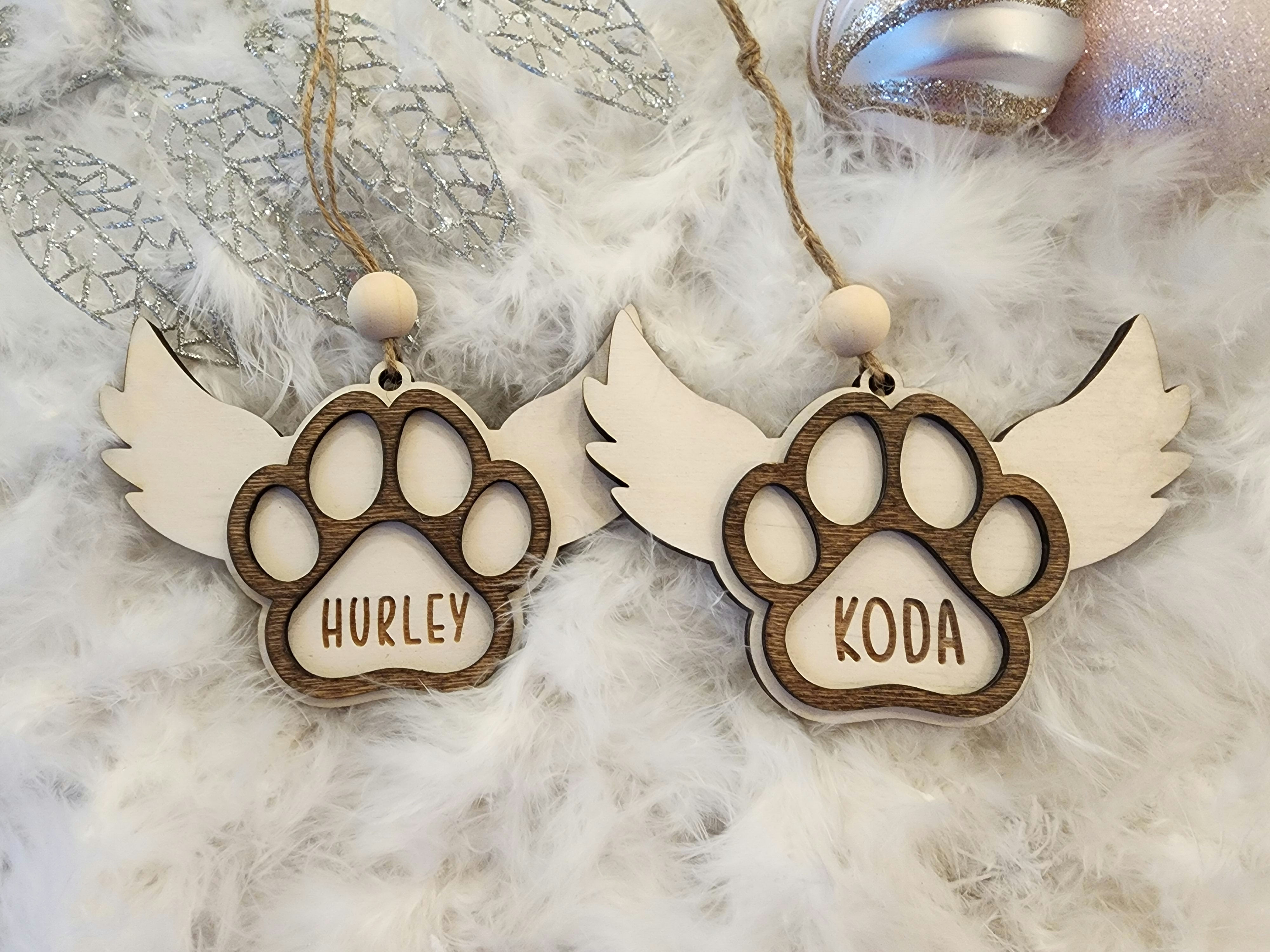 Angel Paws - 2 Tone Wood