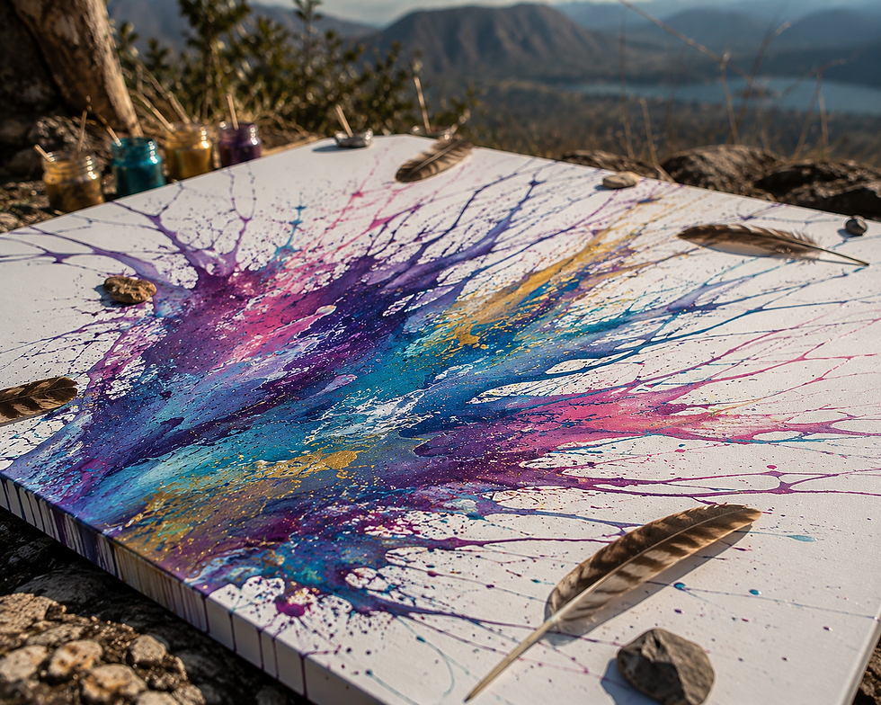 windblown art