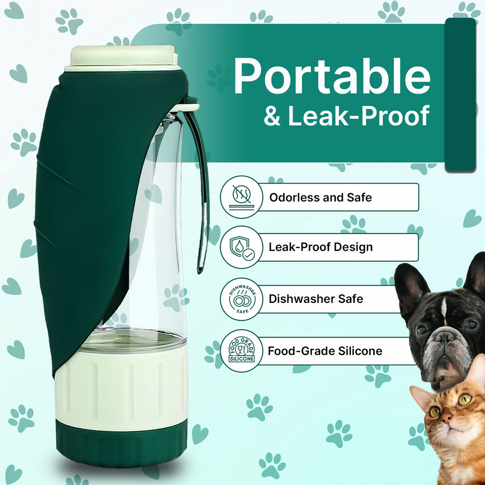 Product Listing - Portable Food and Water Despenser3 Product Benefits A