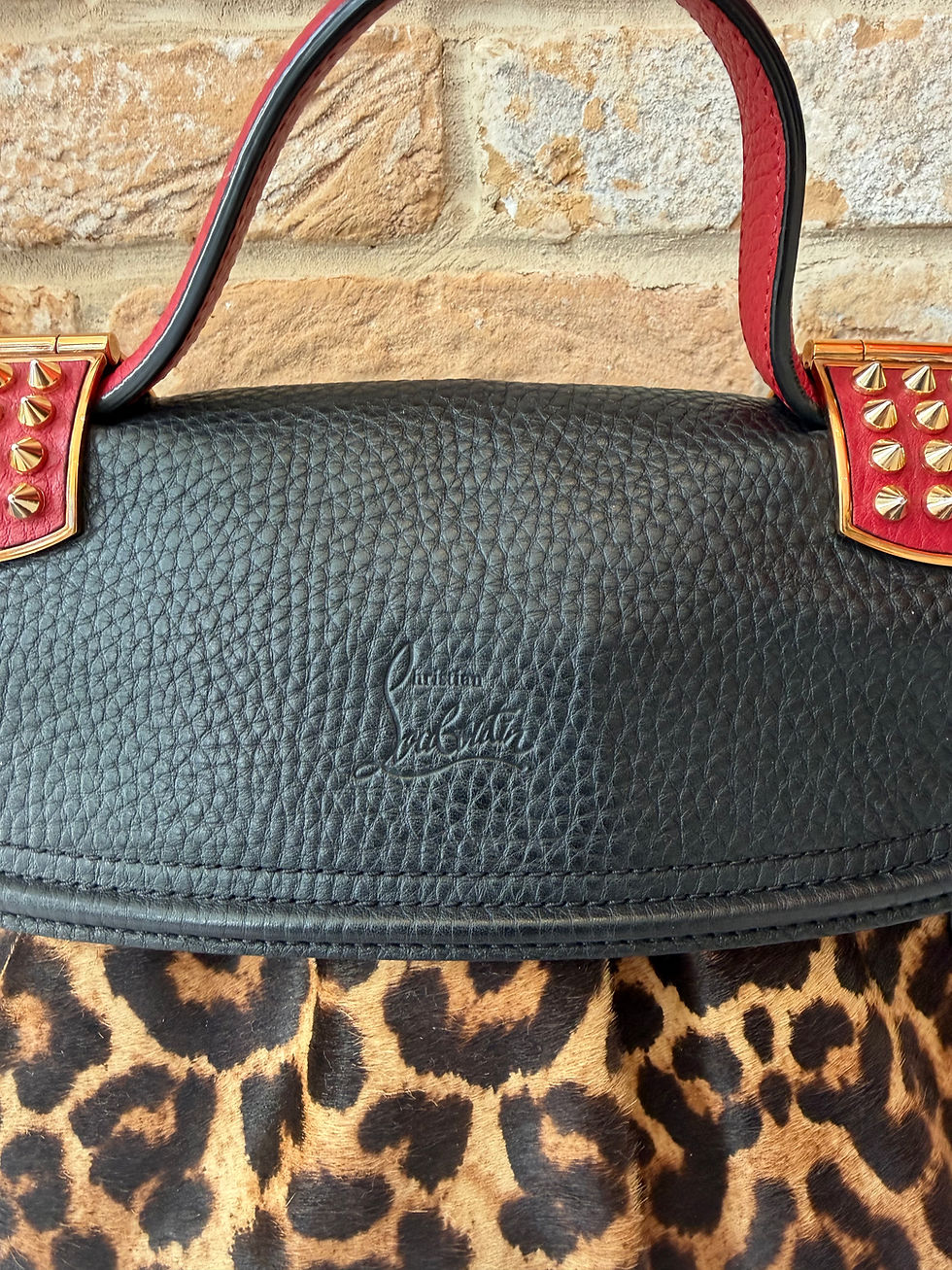 Thumbnail: Christian Louboutin Top Handle Bag - Leopard/Black