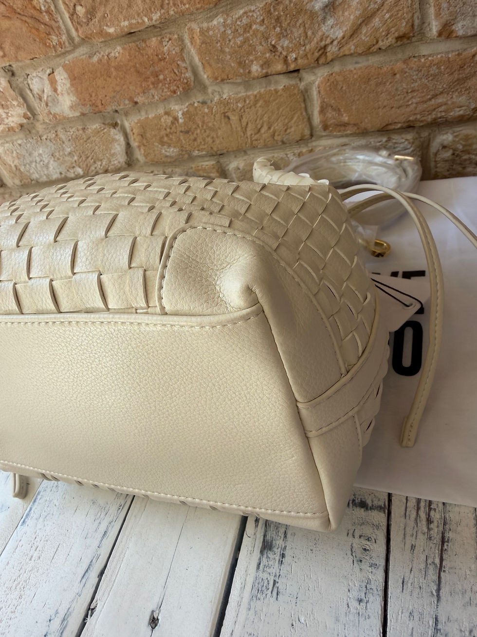 Thumbnail: MOSCHINO Bucket Bag - Cream