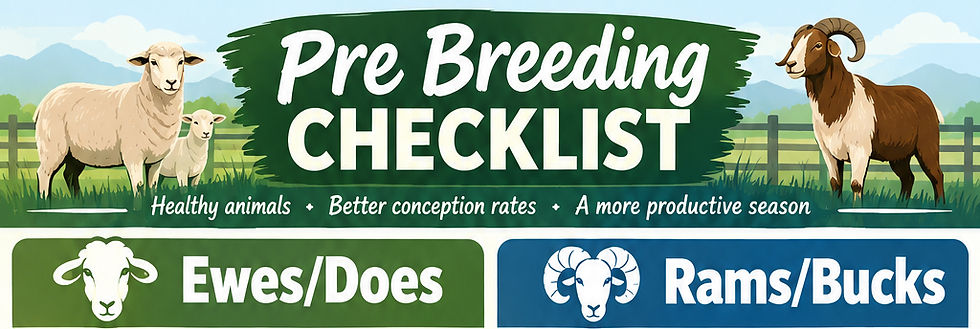 Pre-Breeding Checklist