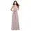 Thumbnail: Wrap Convertible Boho Maxi Dress – Party & Bridesmaids Red Dress