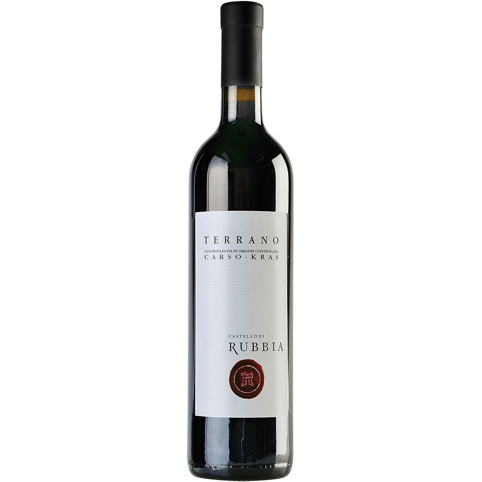 Castello di Rubbia, Terrano Carso DOC, 2015