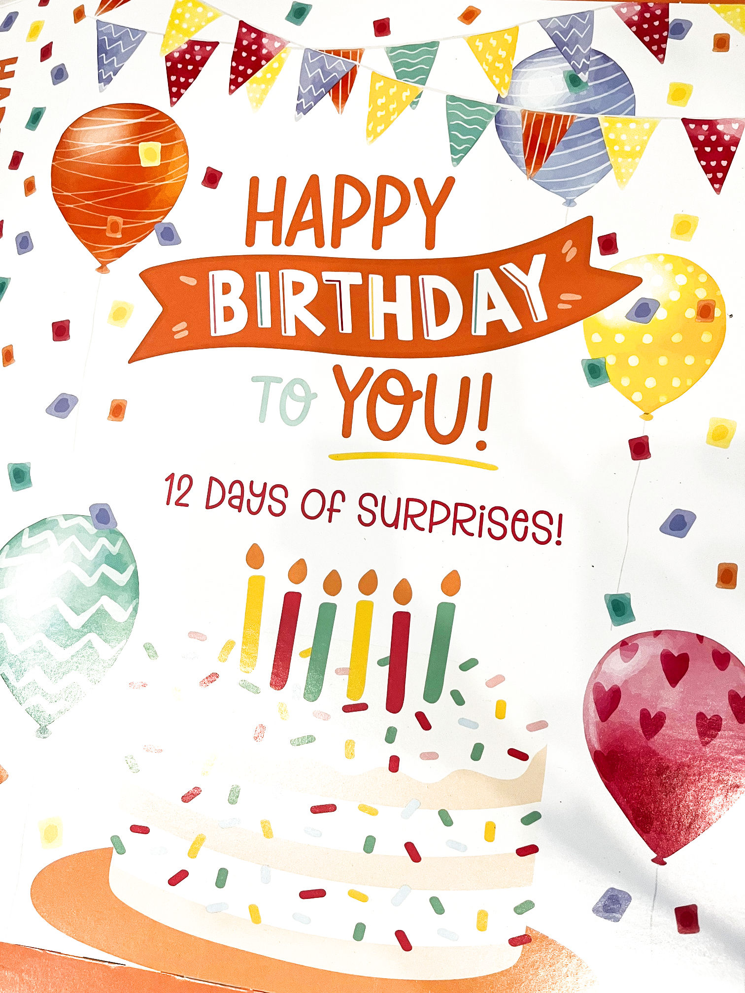 Birthday 12 Surprises Box