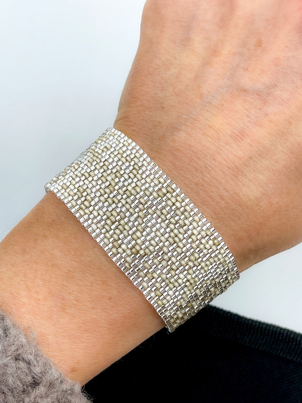 Thumbnail: Gold Danubio Beaded Bracelet