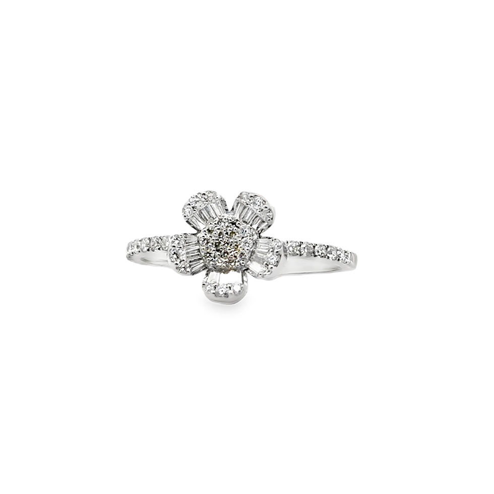 Thumbnail: Fleur Diamond Ring