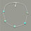 Thumbnail: Turquoise Clover Necklace 