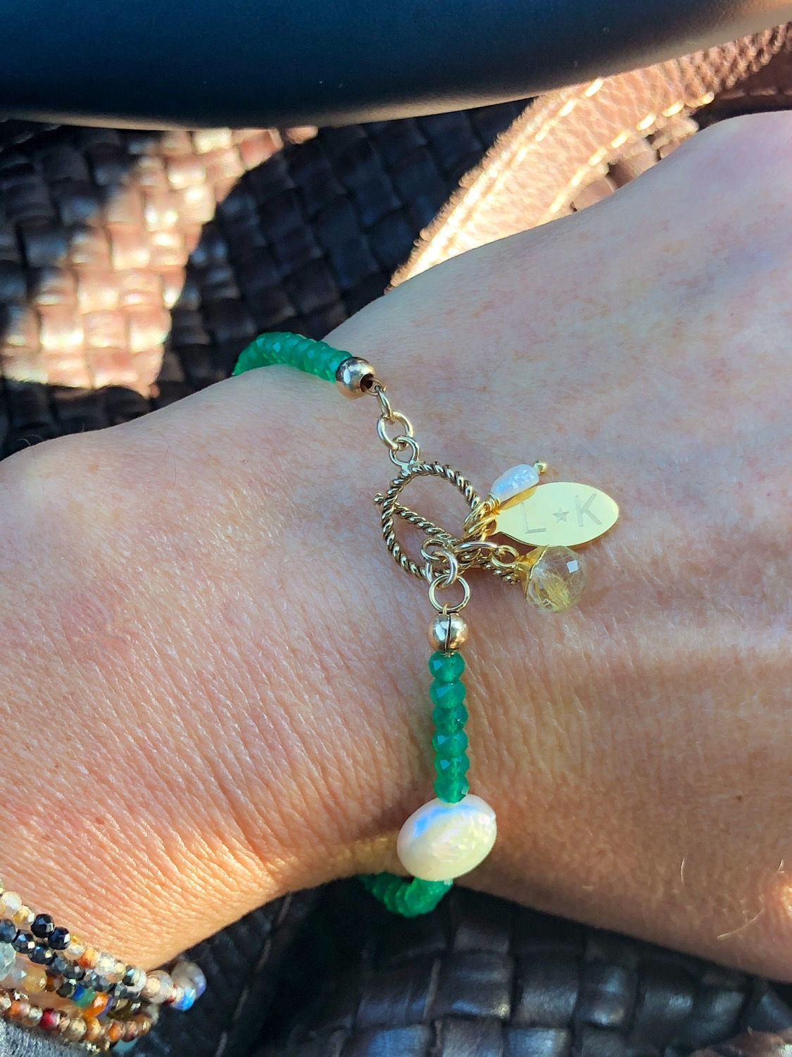 Green Onyx Bracelet 