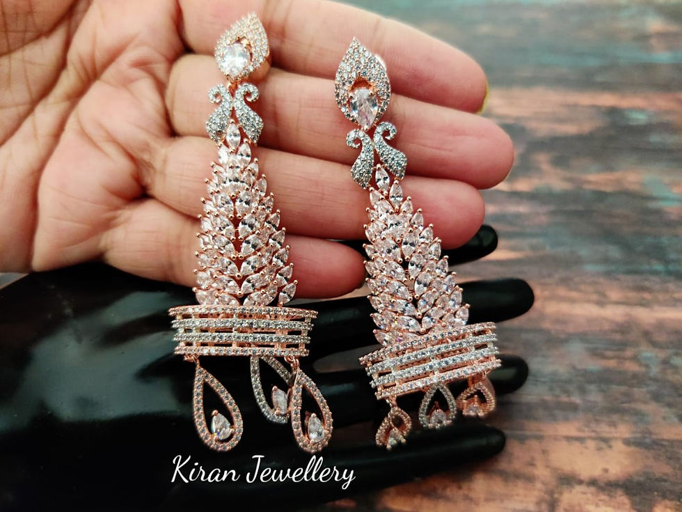 Rosegold Elegant Earrings