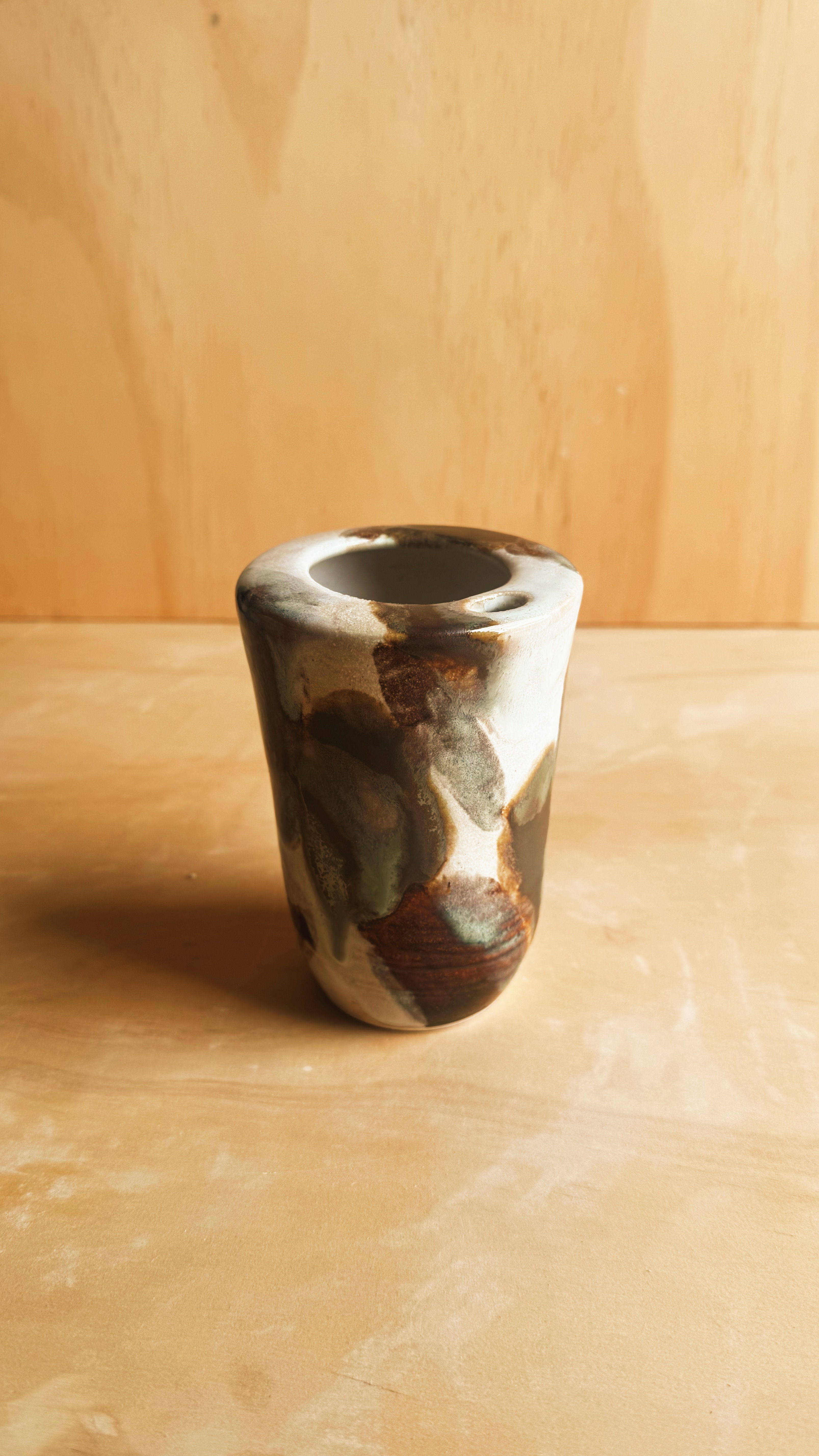 Rust Wash Travel Tumbler