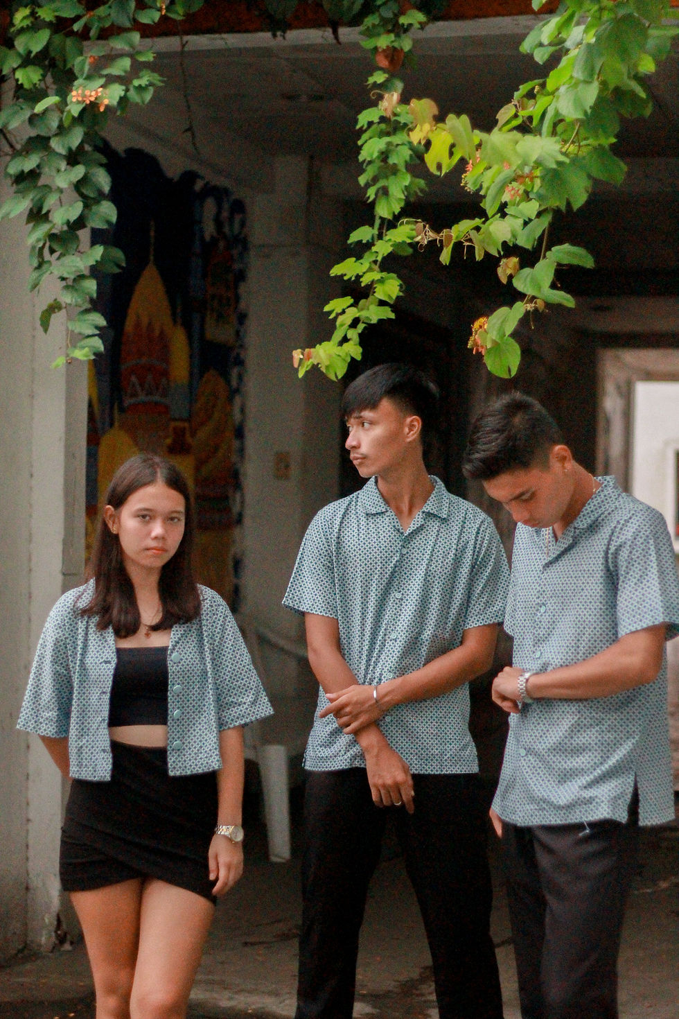 MEAVE POLOS IN AZURE