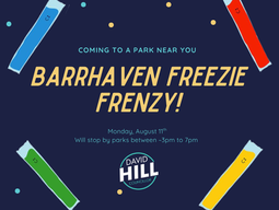 Barrhaven Freezie Frenzy Day!