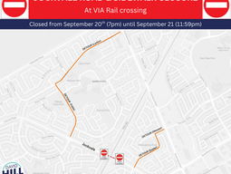 Jockvale Road & Sidewalk Closure