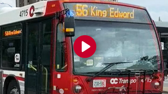 Discussing increasing OC Transpo's transfer window for commuters