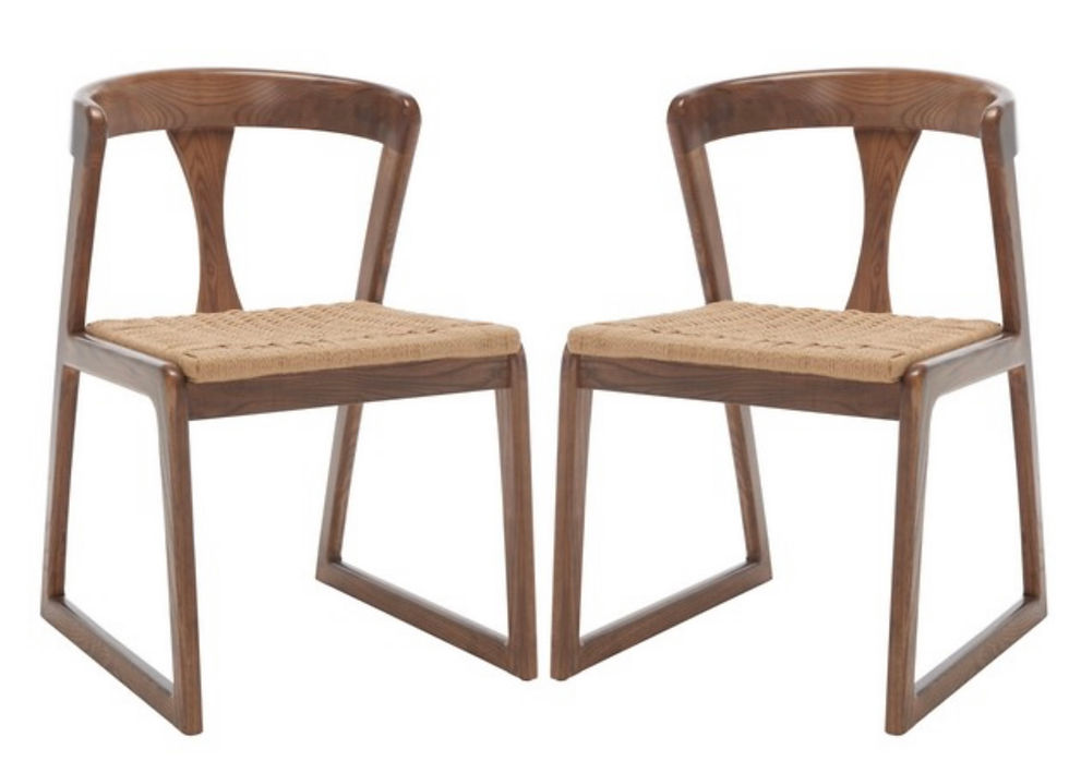 Jamal Woven Dining Chair SET2