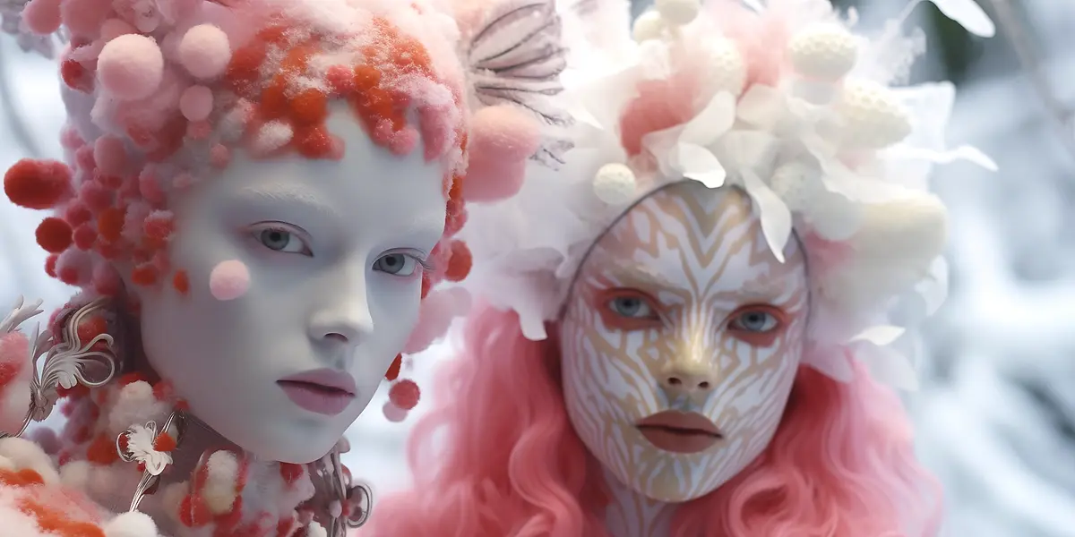 01.arvizu.ai_close_up_two_snowed_moss_and_a_Santa_dressed_in_light_035b5b57-f2b2-4fa7-a418