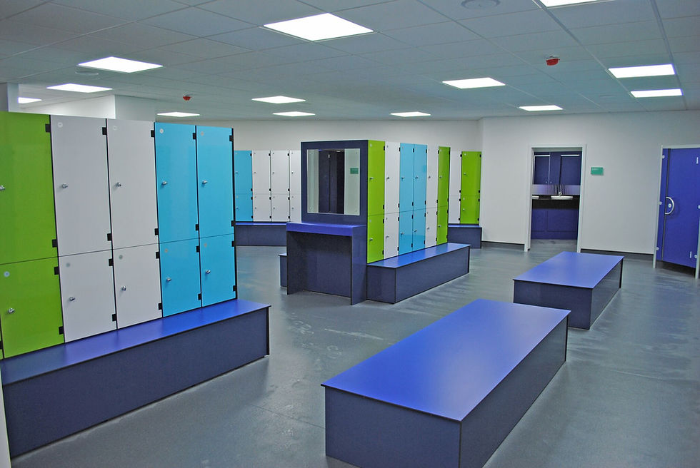 Waterproof lockers