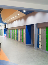Secondary school lockers